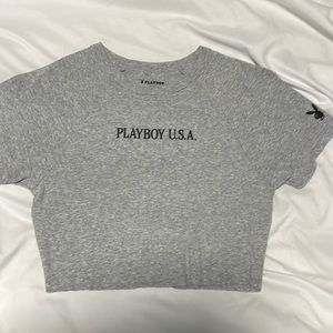 Playboy Cropped Tee